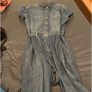 Gap utility denim jumpsuit Jean romper